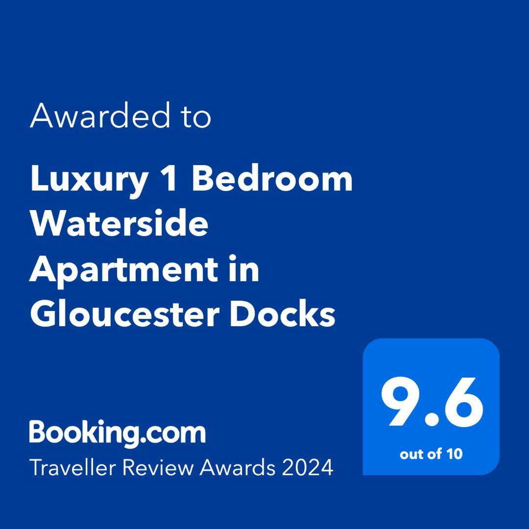 Luxury 1 Bedroom Waterside Apartment In Gloucester Docks Kültér fotó